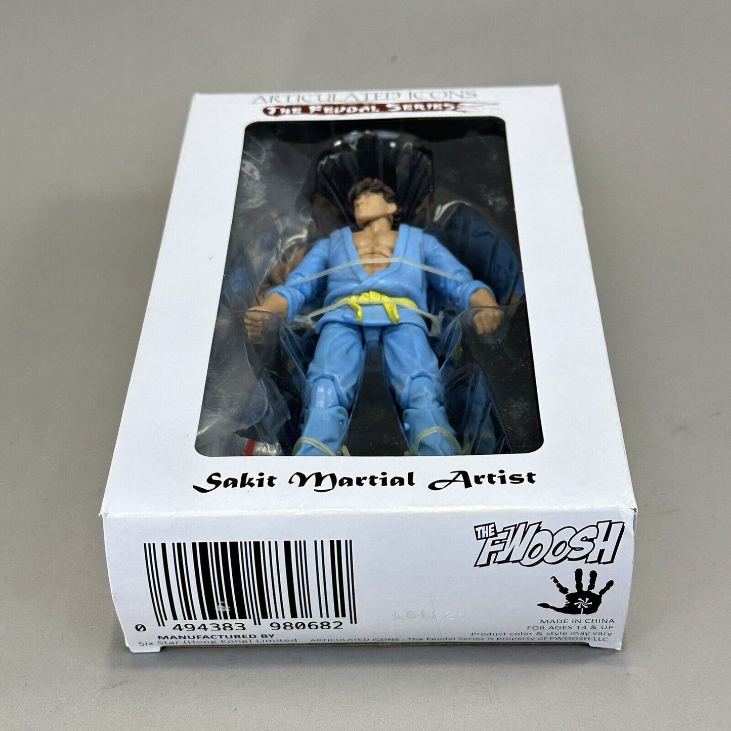 Articulated Icons Blue Sakit Martial Artist The Feudal Series 6" Figure Fwoosh