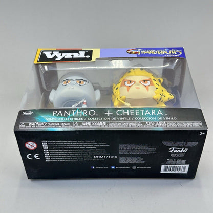 Funko Vynl. ThunderCats Classic Panthro & Cheetara 2-Pack 4" Vinyl Figures - New