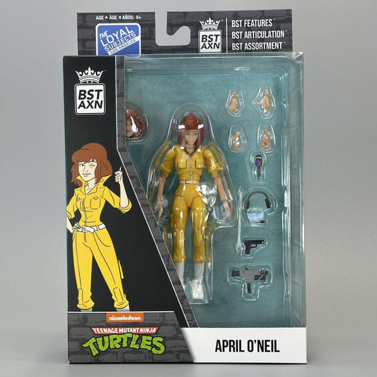 BST AXN  TMNT Teenage Mutant Ninja Turtles April O'Neil 5" Action Figure - New