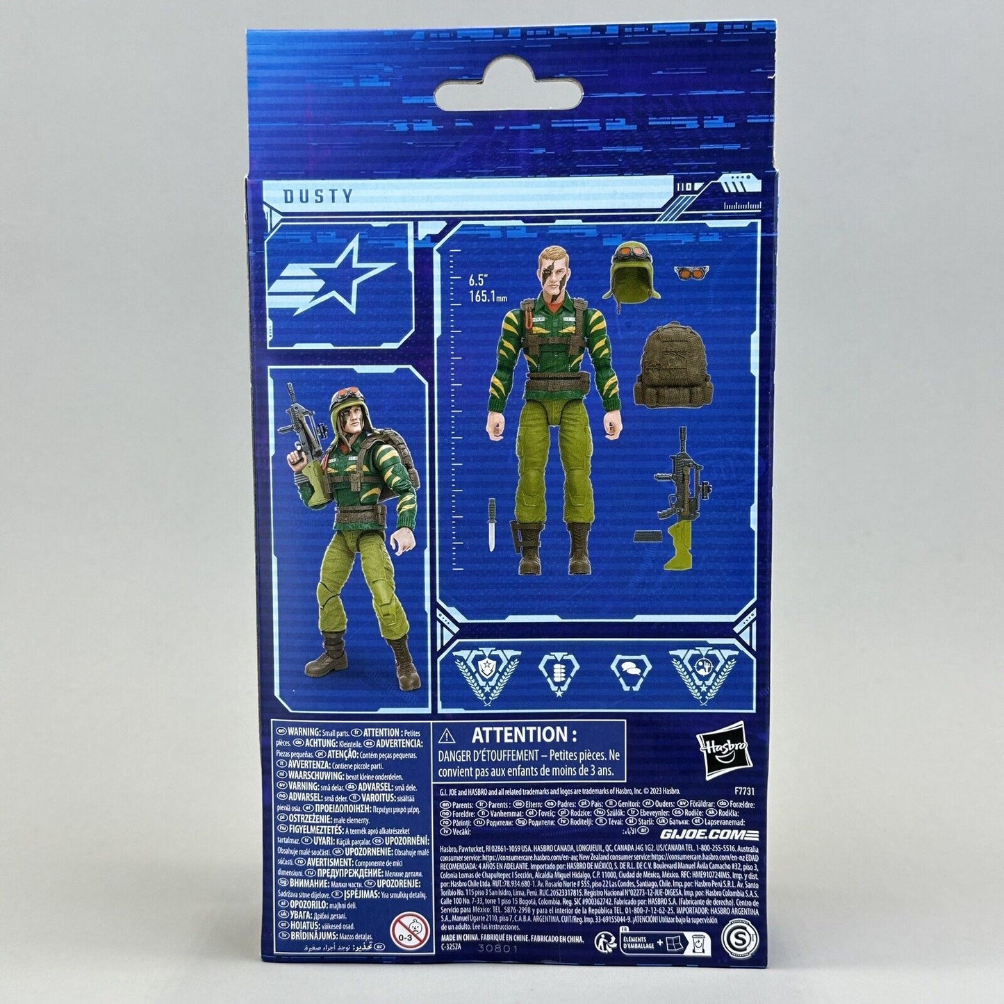 Hasbro G.I. Joe Classified Series Tiger Force Dusty 6" Action Figure - Brand New