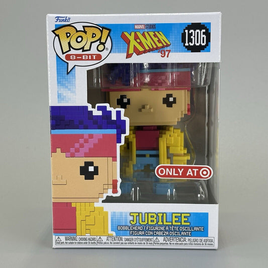 Funko Pop! Marvel 8-Bit X-Men '97 Jubilee #1306 Target Exclusive - Brand New