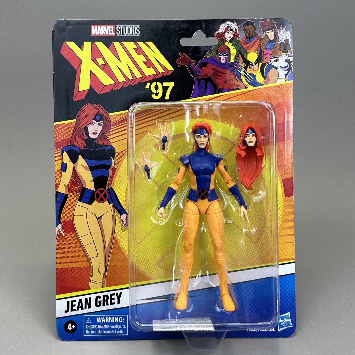 Marvel Legends Retro Card X-Men 97 Cyclops Jean Grey & Madelyne Pryor 6" Figures