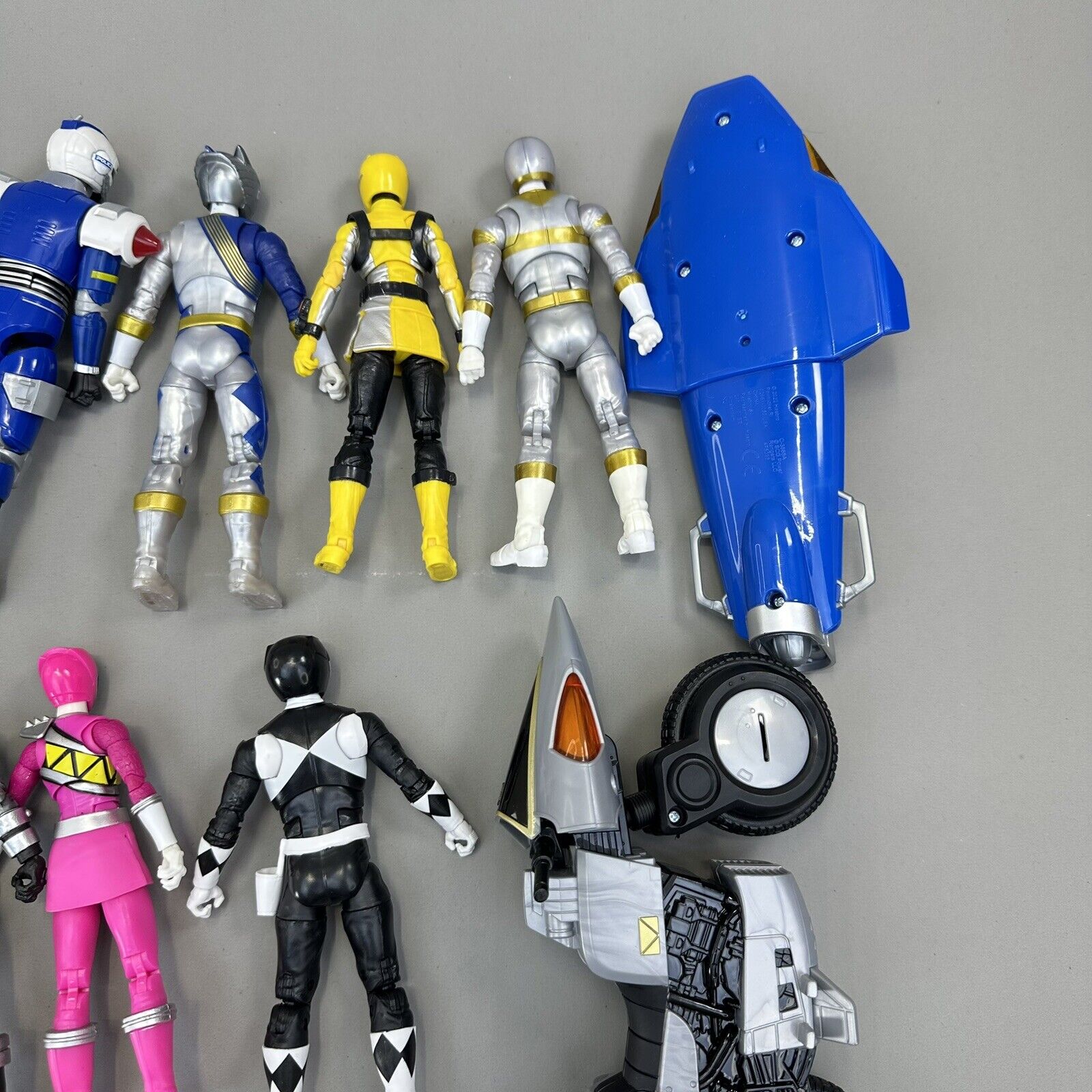 Lot of 13 Power Rangers Lightning Collection 6" Action Figures with Accessories