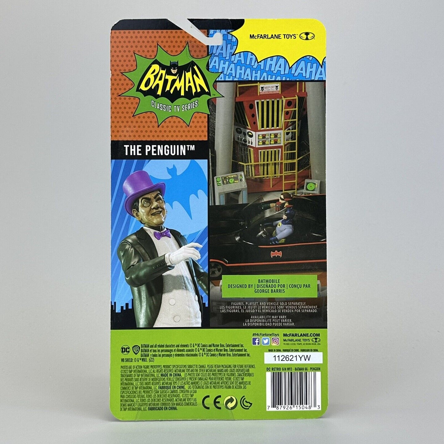 McFarlane Toys Batman 66' Classic TV Series Penguin 6" Action Figure - Brand New