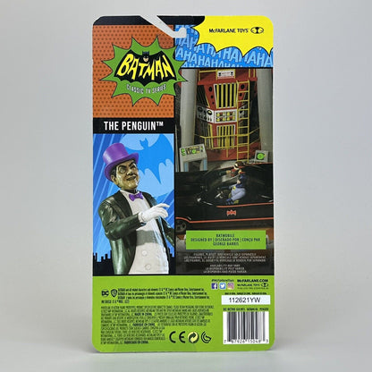 McFarlane Toys Batman 66' Classic TV Series Penguin 6" Action Figure - Brand New