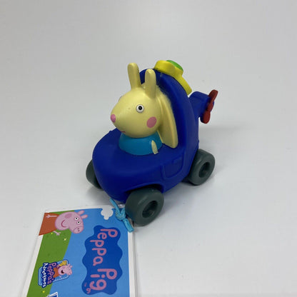 Peppa Pig Peppa’s Adventures 3" Tall Rebecca Bunny Helicopter - New with Tags