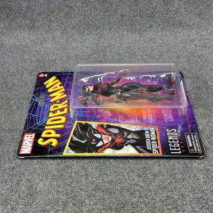 Marvel Legends Spider-Man Jessica Drew Spider-Woman Black Suit 6" Action Figure