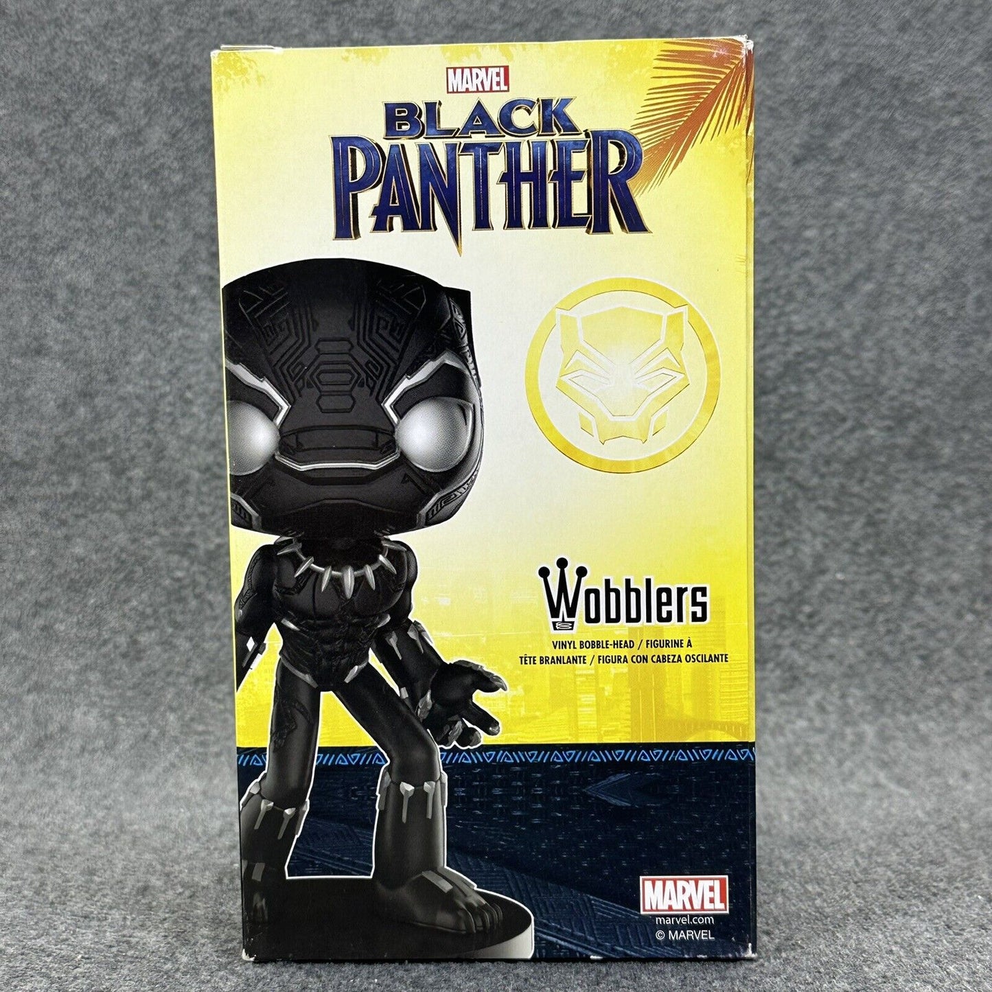 Funko Wobbler Black Panther Glow in the Dark Limited Chase Collector Corps