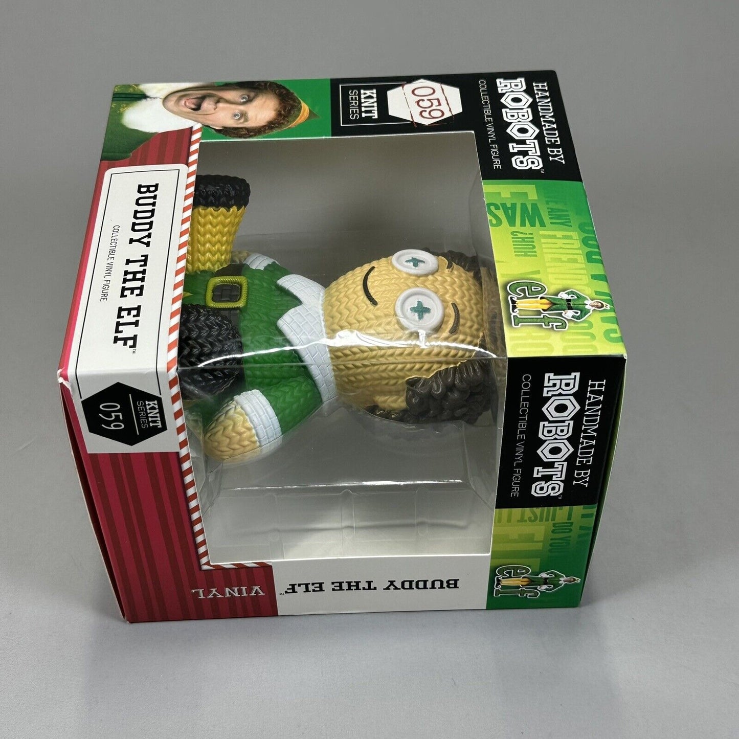 Handmade by Robots Buddy the Elf #059 Vinyl Figure 4" - Brand New