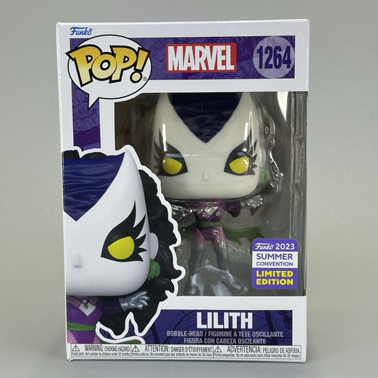 Funko Pop! Marvel Lilith #1264 SDCC 2023 Exclusive Vinyl Figure - New