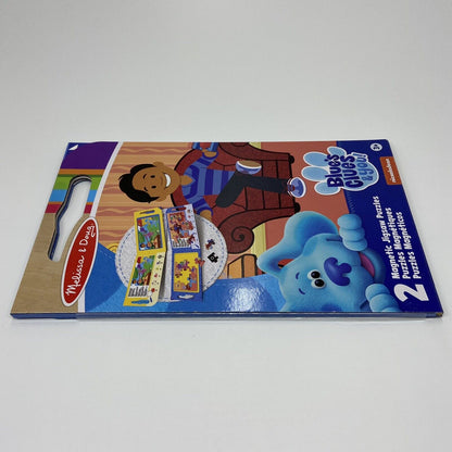 Melissa & Doug Blue's Clues & You! 2X 15 Pc Take-Along Magnetic Jigsaw Puzzles