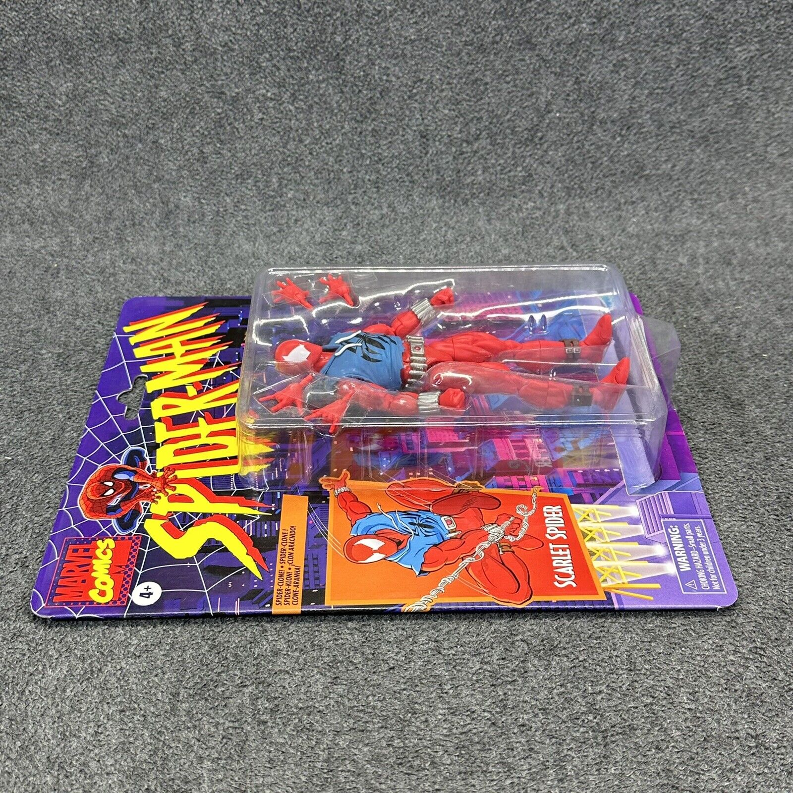 Marvel Legends Series Retro Scarlet Spider Spider-Man 6" Action Figure New