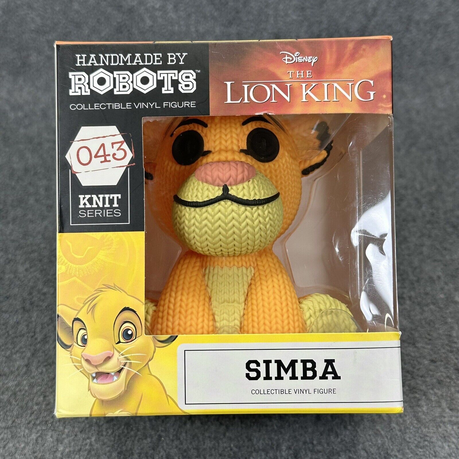 Handmade By Robots The Lion King SIMBA 5" Vinyl Collectible Figure HMBR #43