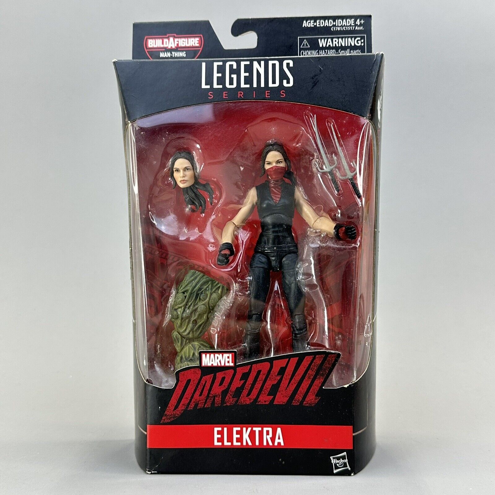 Marvel Legends Series Netflix Daredevil Elektra Man Thing Toy Action Figure NEW!