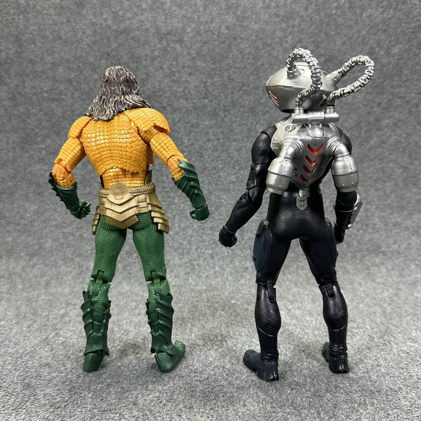 McFarlane DC Multiverse Aquaman 2 Black Manta & Aquaman 7" Action Figures Loose