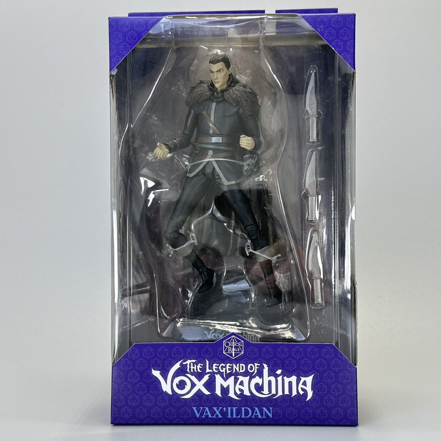 McFarlane Toys The Legend Of VOX Machina VAX’ILDAN 7" Action Figure - Brand New