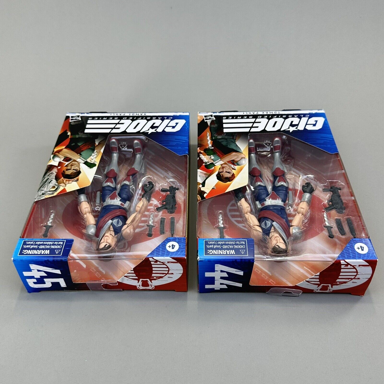 G.I. Joe Classified Series Tomax & Xamot Paoli 6" Action Figures Lot - Sealed