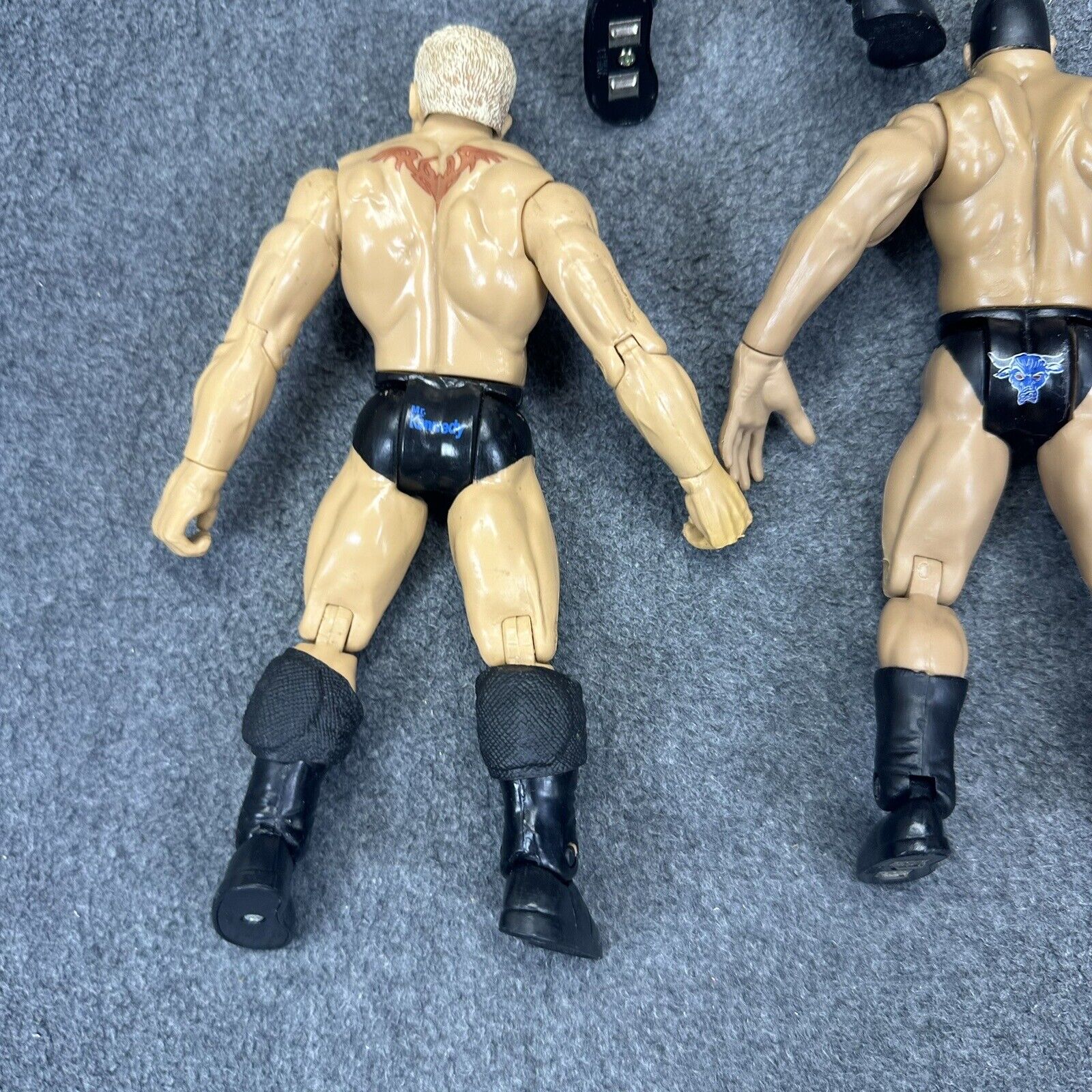 WWF JAKKS Titan Tron The Rock Mr. Kennedy & DX Shane 6" WWE Wrestling Figures