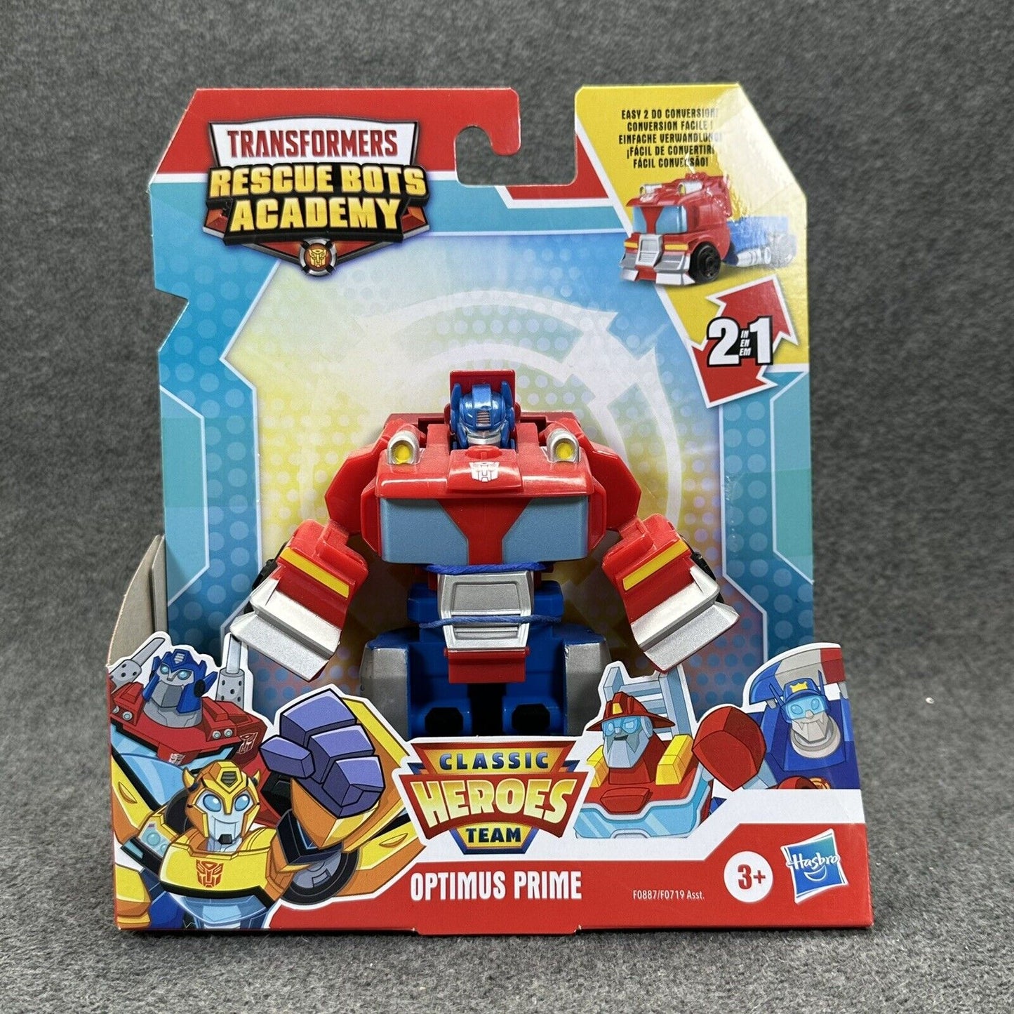 Transformers Rescue Bots Academy Classic Heroes Team Optimus Prime 5.5" Figure