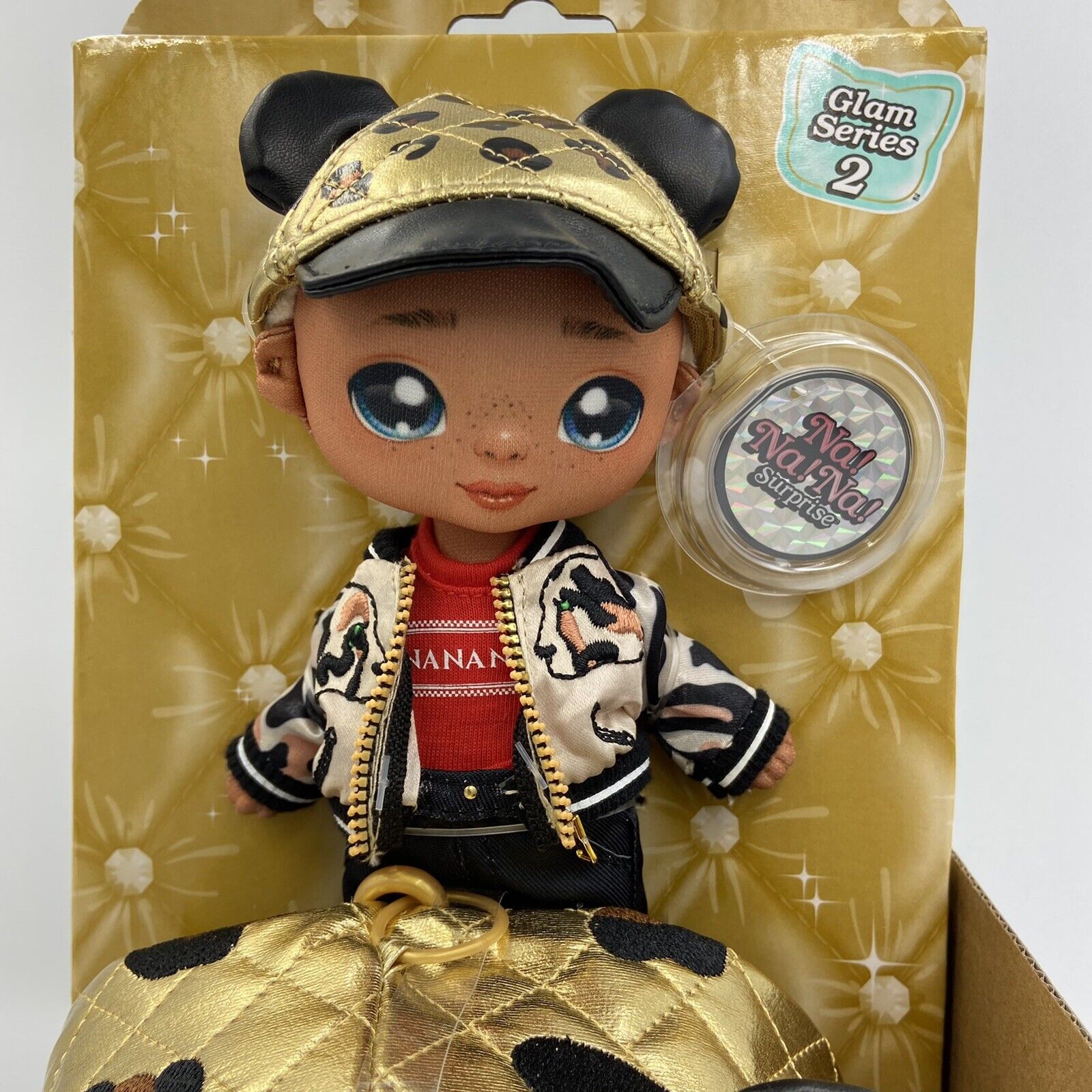 Na! Na! Na! Surprise Glam Series 2 Gianni Wilde Fashion Doll & Purse - Brand New