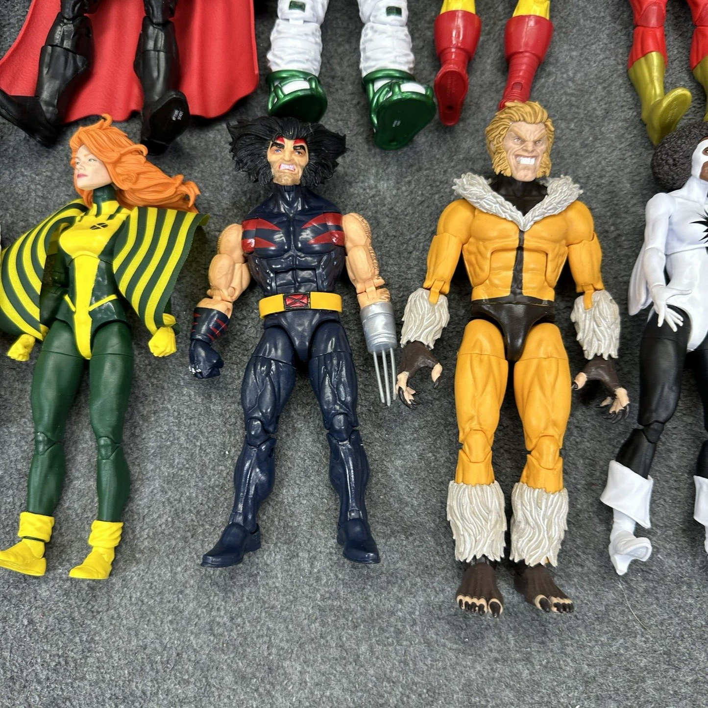 Marvel Legends Lot of 12 Assorted 6" Action Figures Iron Man Hellcat & More