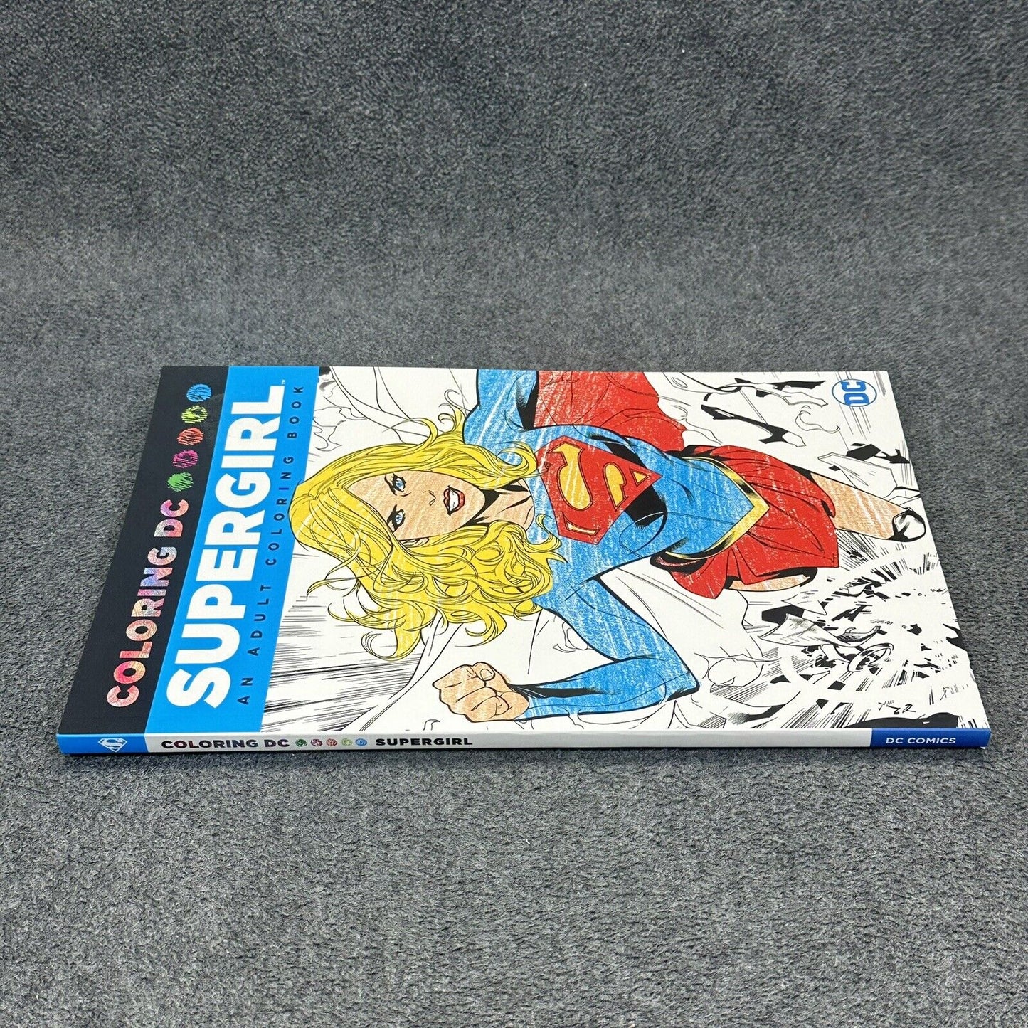 DC Comics Supergirl: An Adult Coloring Book - Coloring DC - Brand New