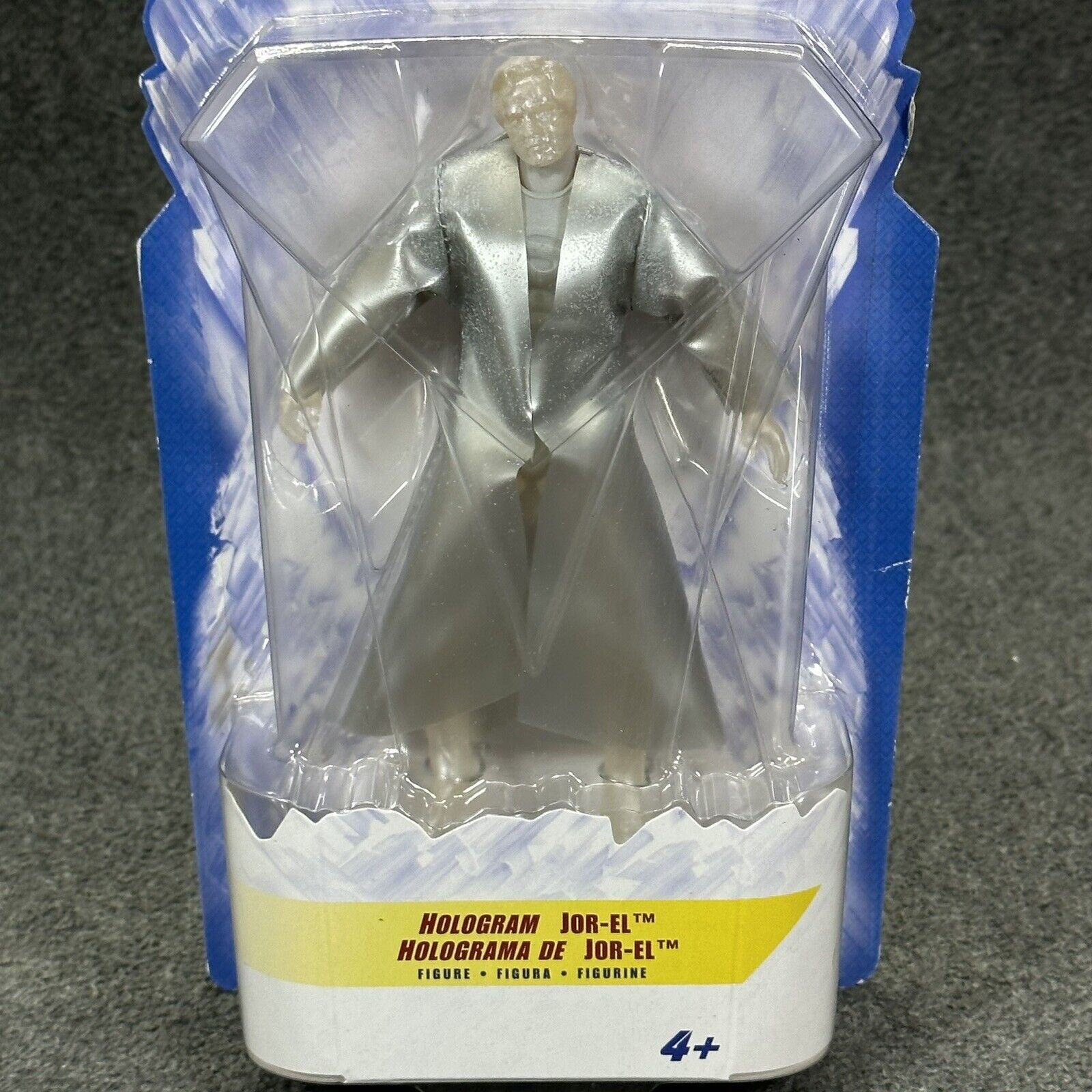 Superman Returns Hologram JOR-EL 5.5" Action Figure Mattel 2006 - Sealed