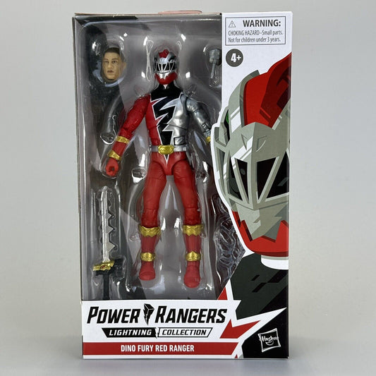 Power Rangers Lightning Collection Dino Fury Red Ranger 6" Action Figure - New