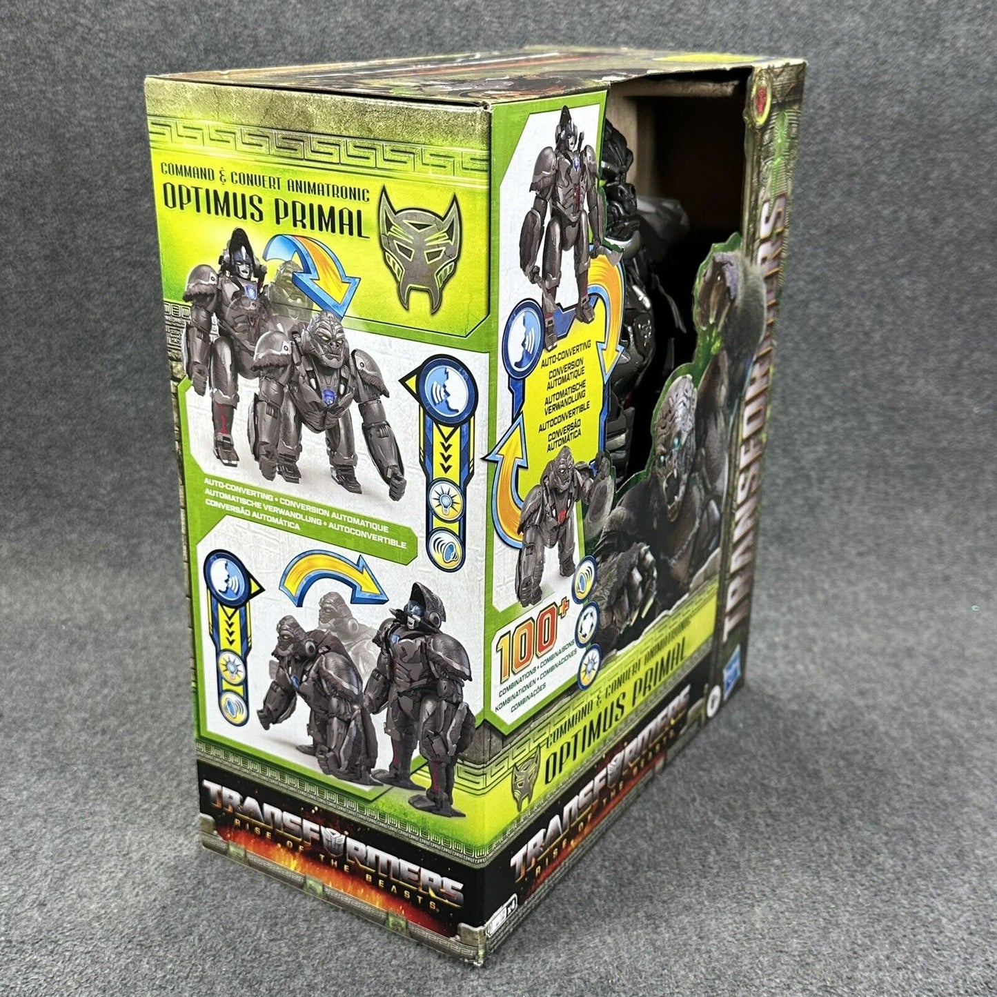 Transformers Rise Of The Beasts Animatronic Optimus Primal 12.5 " Action Figure