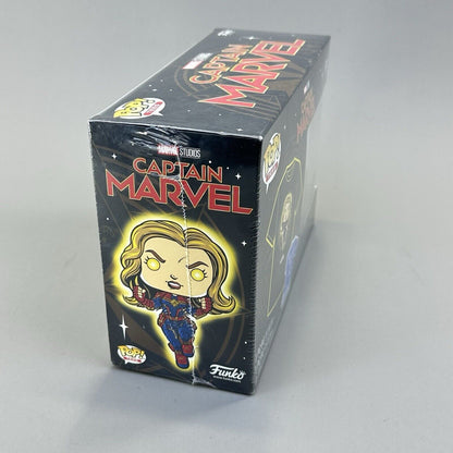 Funko Pop! Tees - Marvel Captain Marvel Size Medium T-Shirt w/ Pop Vinyl Figure