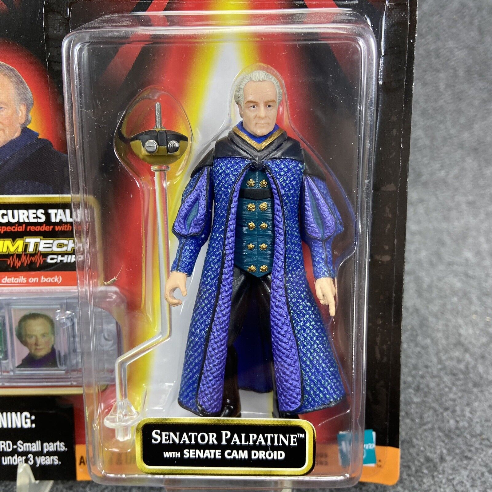 Hasbro Star Wars Senator Palpatine w/ Senate Cam Droid 3.75" Action Figure - New