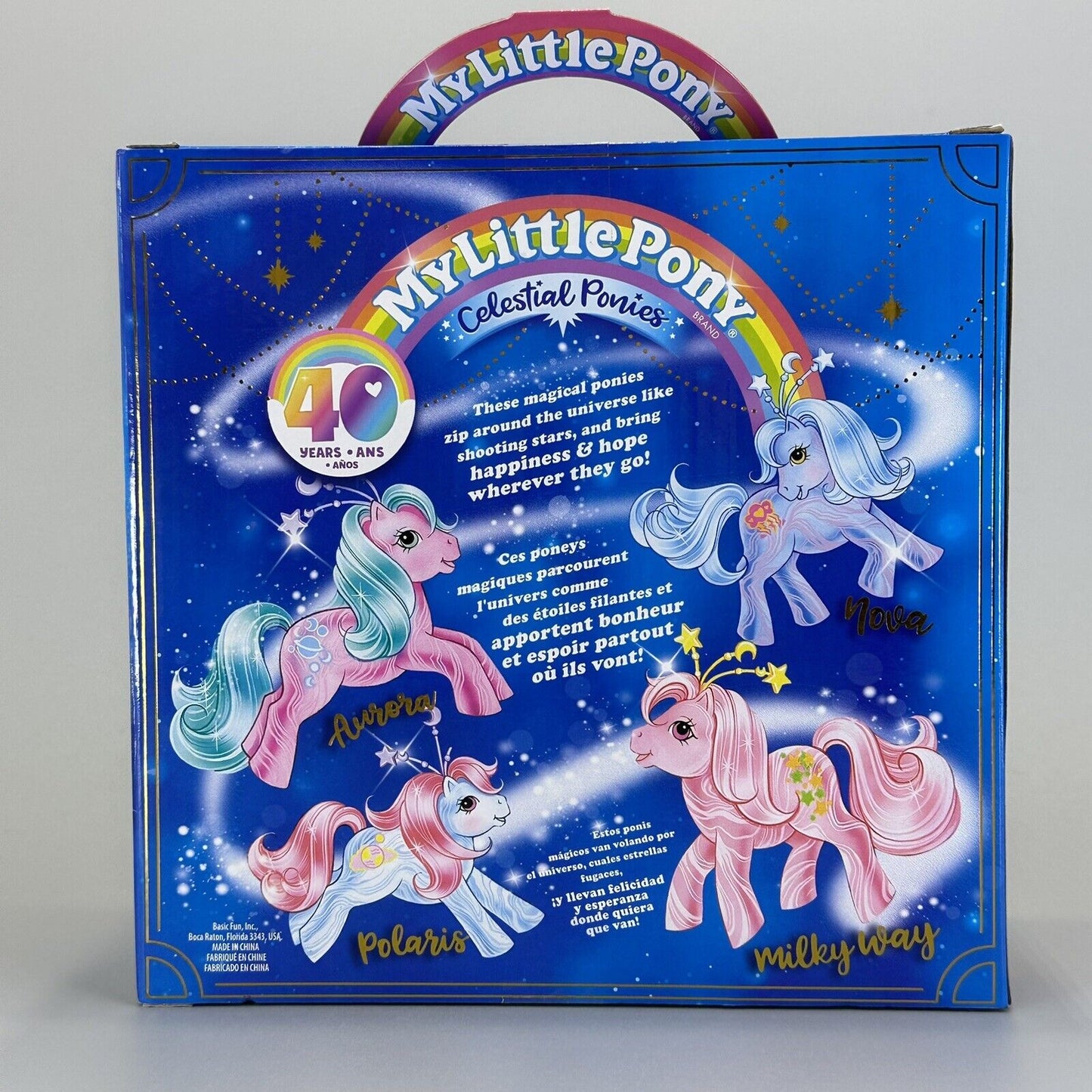 My Little Pony 40th Anniversary Celestial Ponies Nova Figure with Comb - New