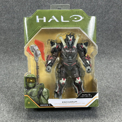 Halo Series 3-4 Master Chief Escharum Spartan Eva Grunts & Frederic 5" Figures