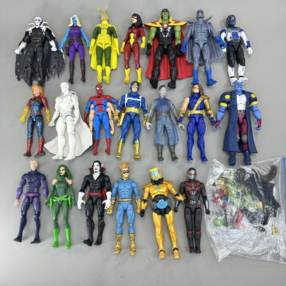 Lot of 20 Hasbro Marvel Legends 6" Scale Action Figures with Accessories