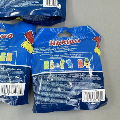 Lot of 3 Haribo Gummi Mini 3" Soft PVC Collectible Figures Packs of 2 Jakks New