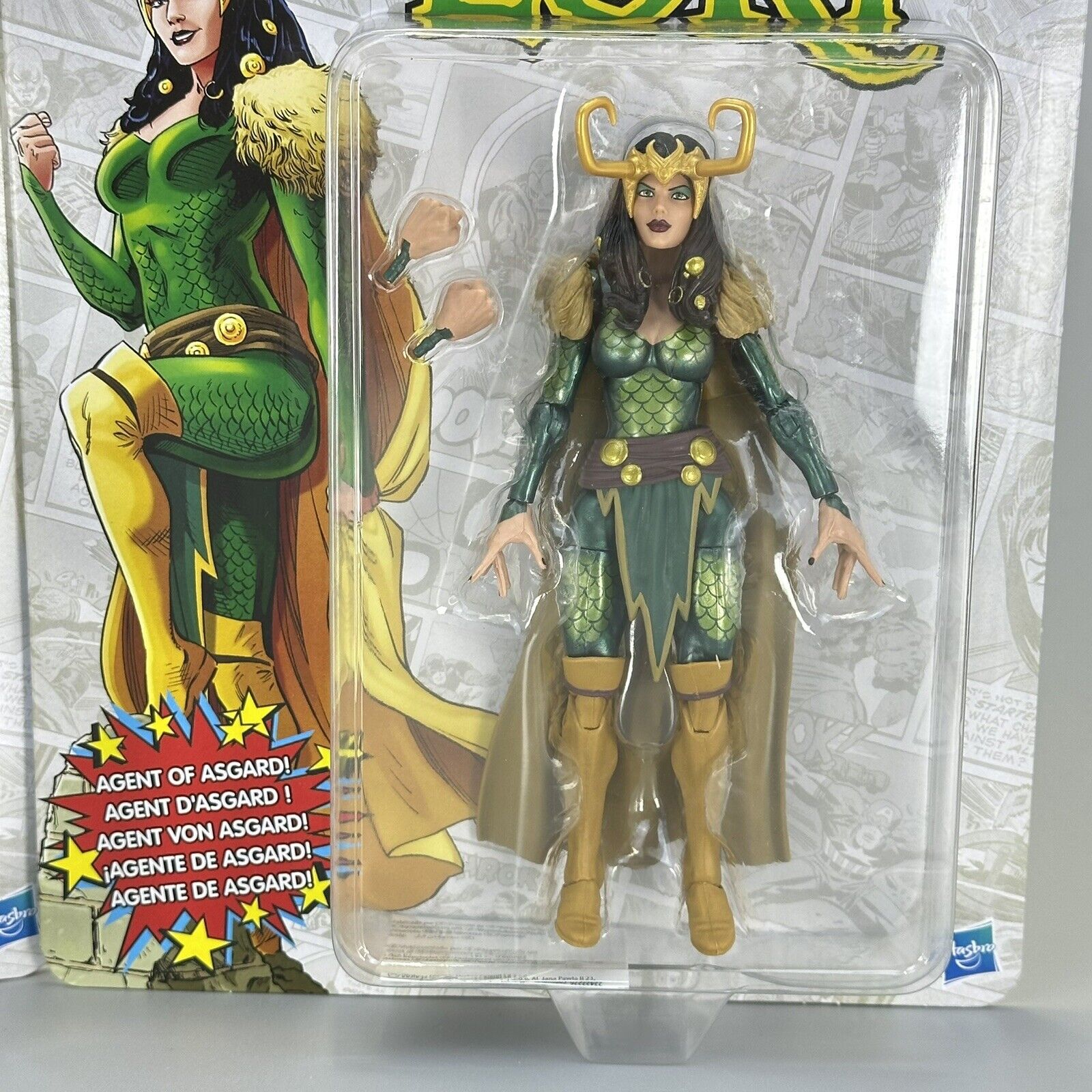 Marvel Legends Retro Card Lady Loki Agent of Asgard & Loki 6" Action Figures New