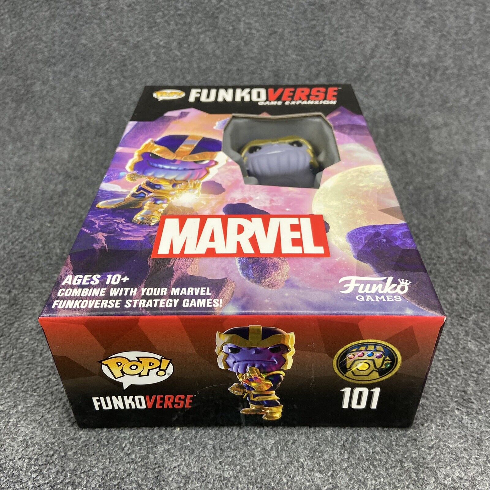 POP! FunkoVerse Game Expansion - Marvel's Thanos #101 Funko Games Exclusive New