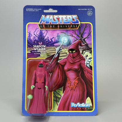 Super7 ReAction Masters of the Universe Shadow Weaver MOTU 3.75" Action Figure