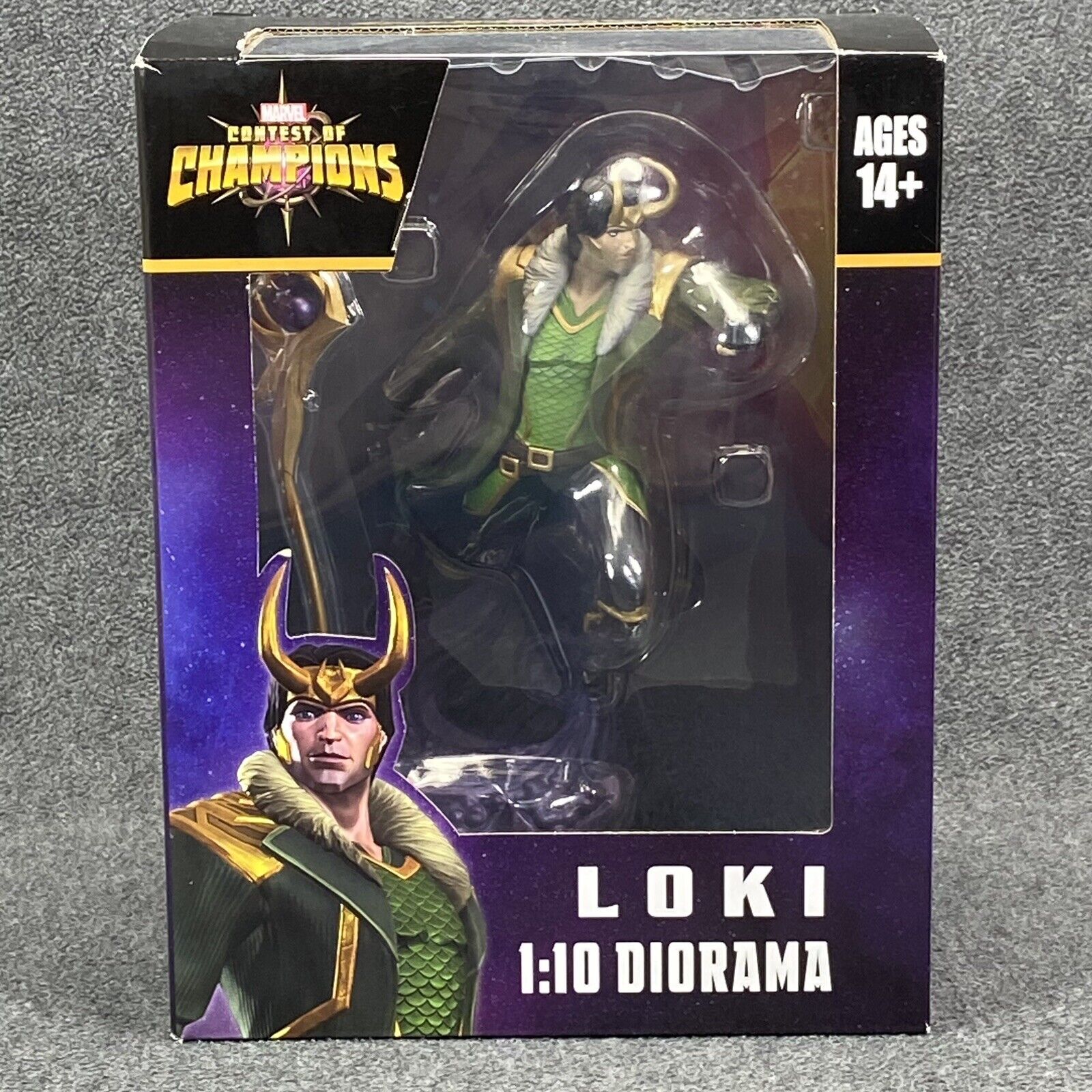 Marvel Gamer Verse Loki Contest Of Champions 1:10 Statue Diorama PCS - Brand New