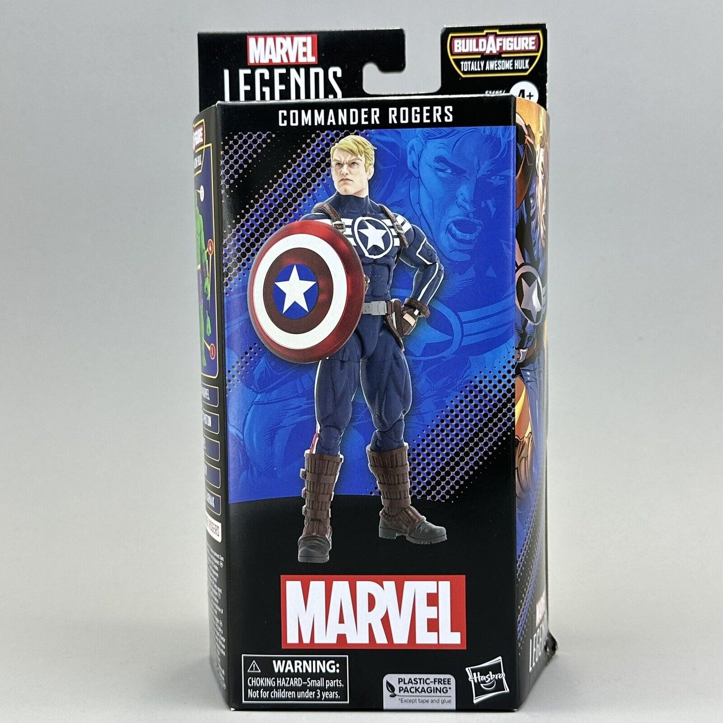 Hasbro Marvel Legends Commander Rogers Captain America 6" Action Figure - New