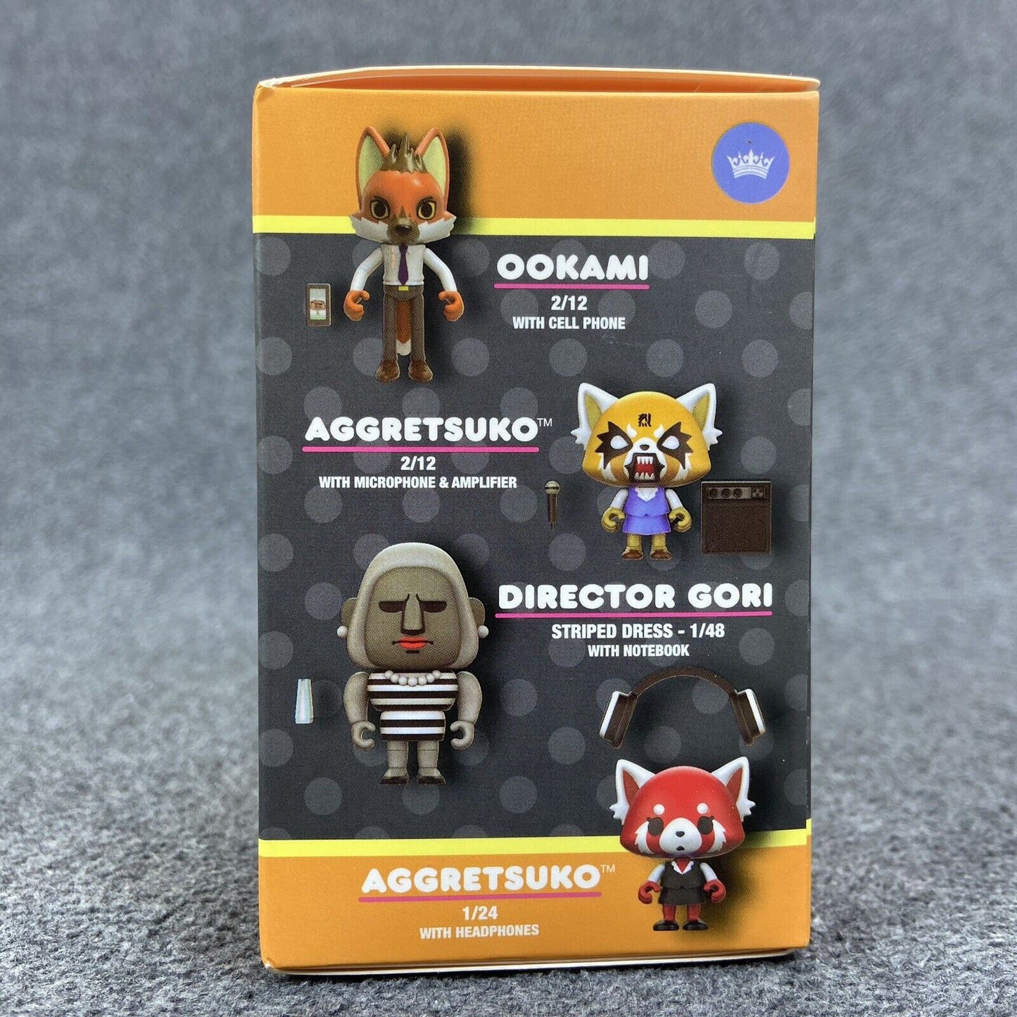 Aggretsuko Tsunoda 3.25” Action Vinyl Figure - The Loyal Subjects - Brand New