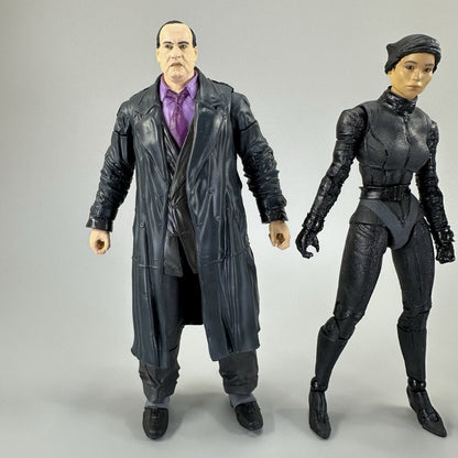 McFarlane DC Multiverse The Batman Penguin Catwoman & Bruce Wayne 7" Figures Lot