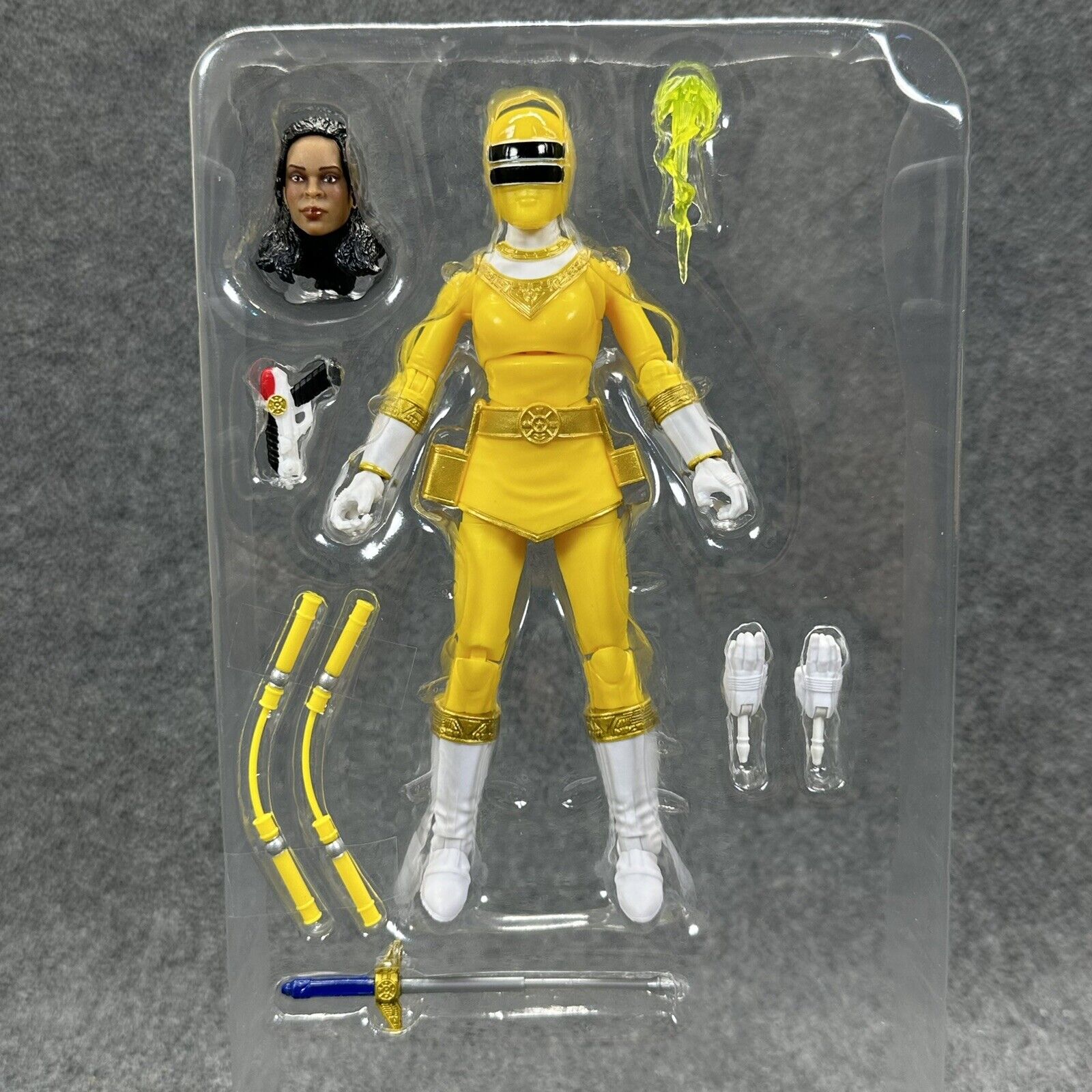 Power Rangers Lightning Collection Zeo Yellow Ranger 6" Action Figure - Complete