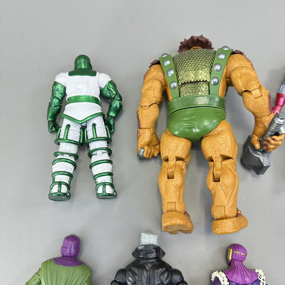 Lot of 6 Marvel Legends Villains 6" Action Figures Kang, Ulik, Baron Zemo & More