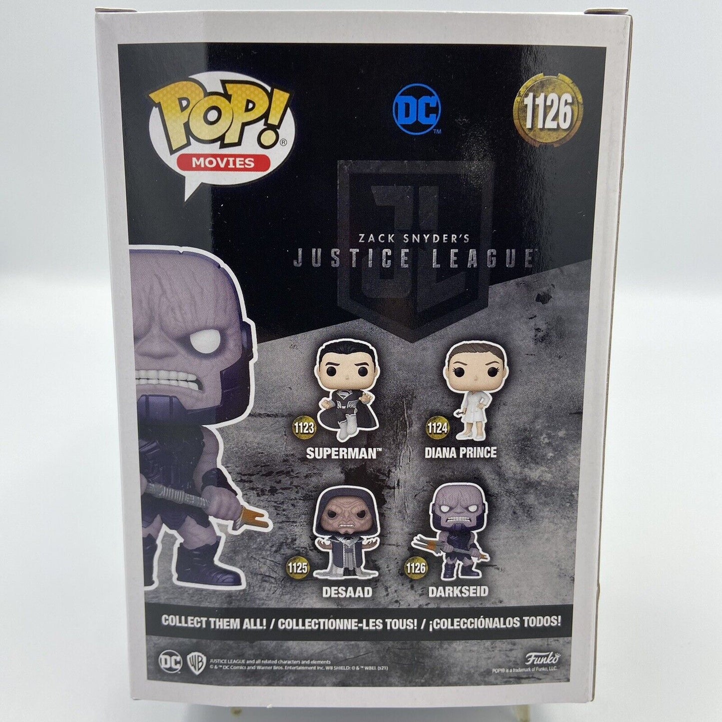 Funko Pop! Darkseid Zack Snyder's Cut Justice League DC Pop 1126 - Brand New