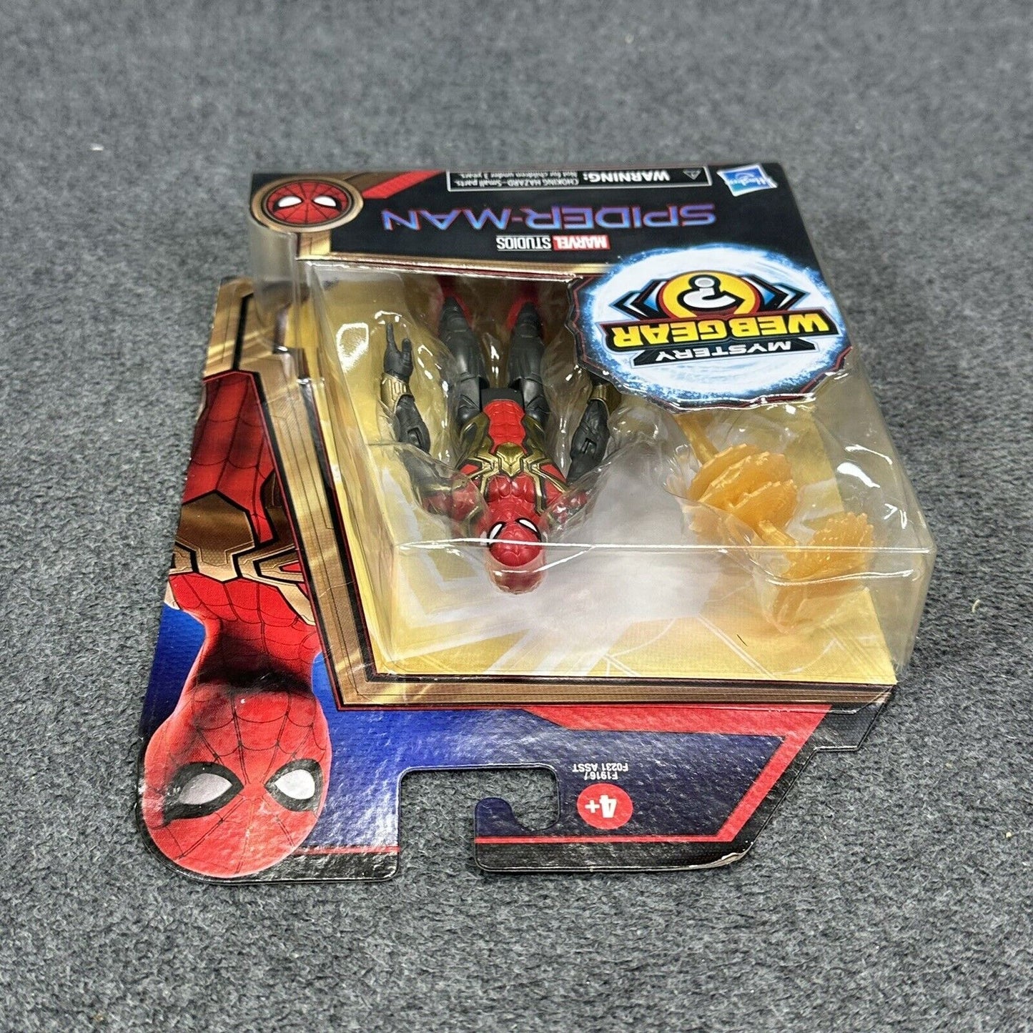 Hasbro Marvel Mystery Web Gear Integrated Suit Spider-Man 6" Action Figure New