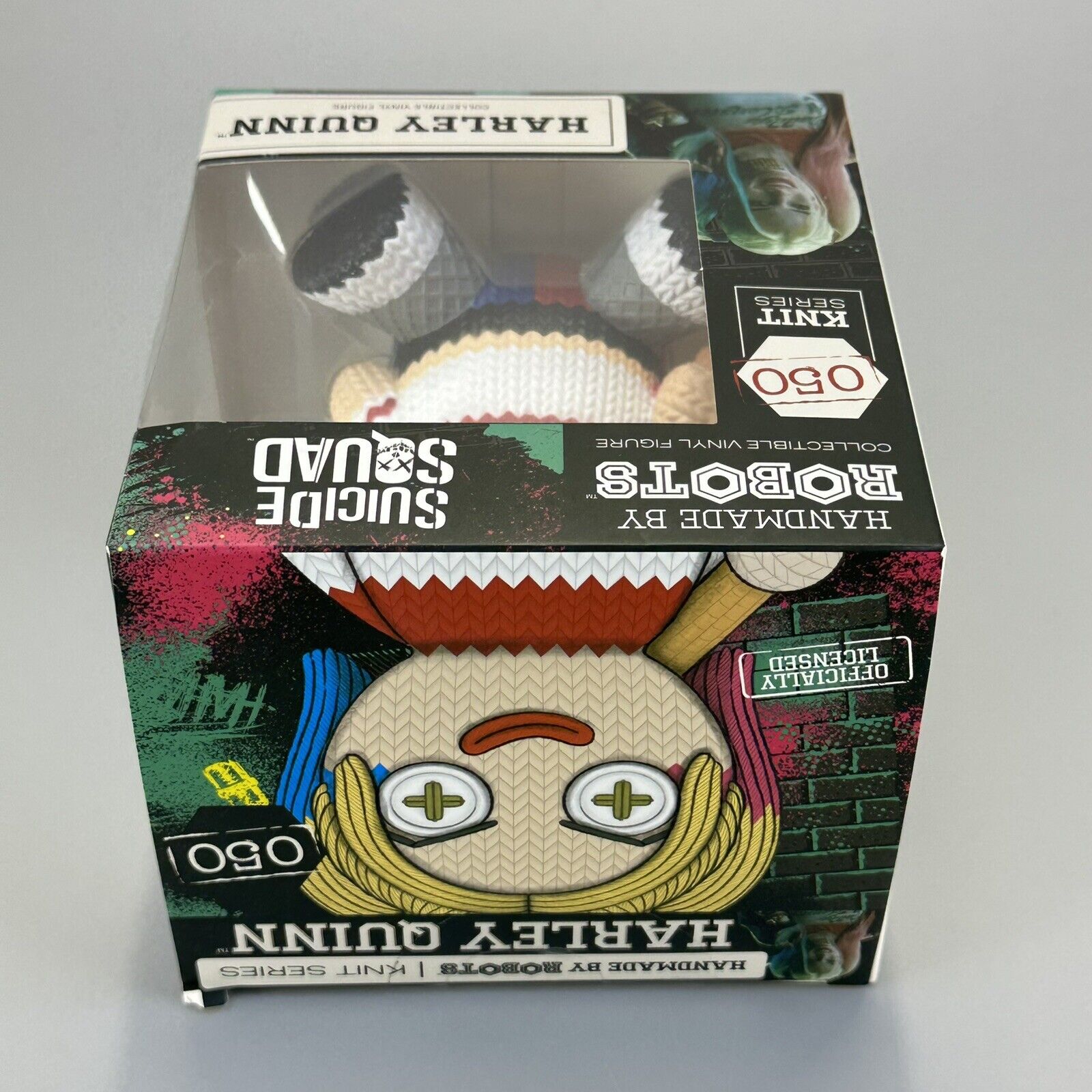 Handmade by Robots DC Comics Harley Quinn Knit Series 6" Vinyl Figure - New