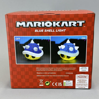 Super Mario Blue Shell Light with Sound 6" Paladone Official Nintendo Brand New