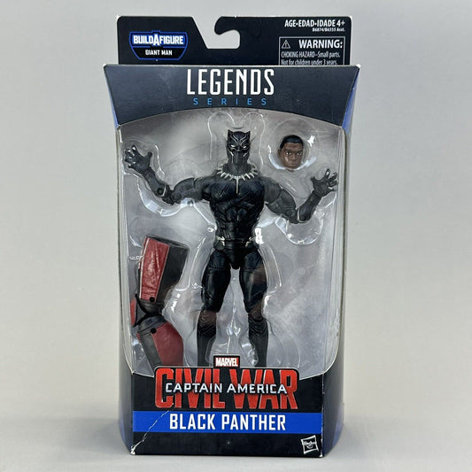 Marvel Legends Civil War Black Panther 6" Action Figure Giant Man BAF Wave - New