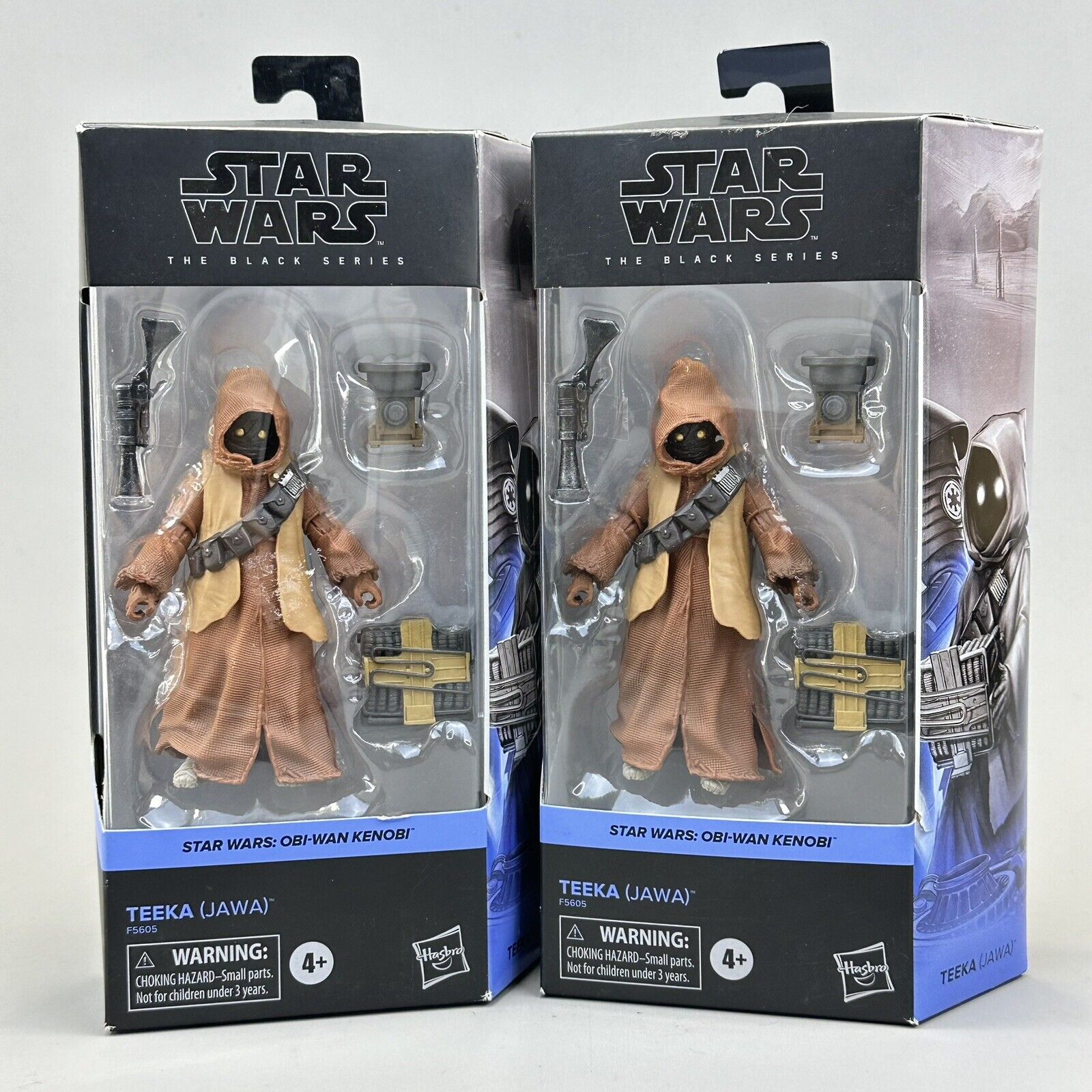 Lot of 2 Star Wars Black Series Teeka (Jawa) Obi-Wan 6" Scale Action Figures New